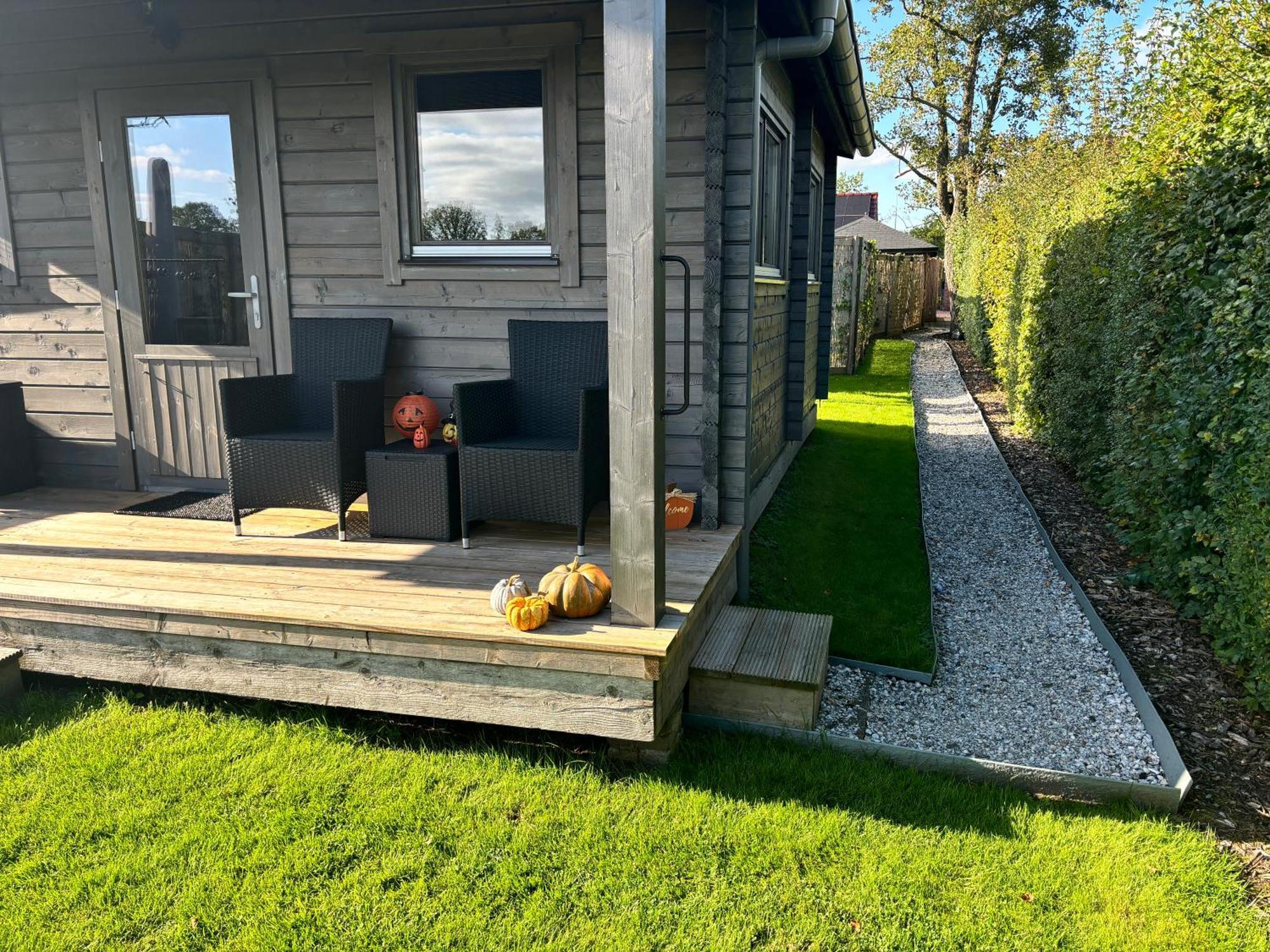 Chalet In Het Groen Met Airco Drachtstercompagnie Luaran gambar